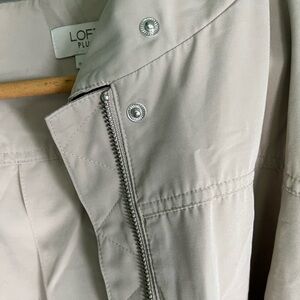 Perfect spring Jacket - Ann Taylor 18 - Beige Windbreaker